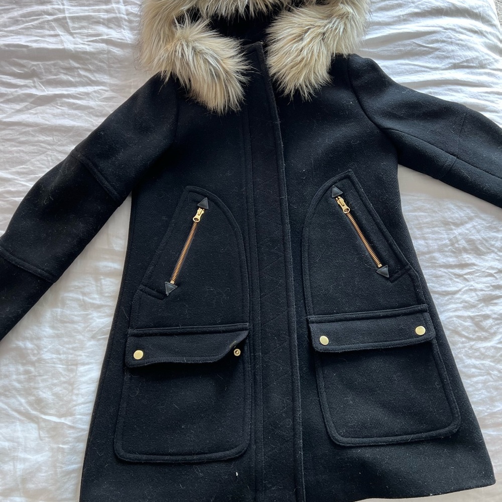 Womens peacoat
